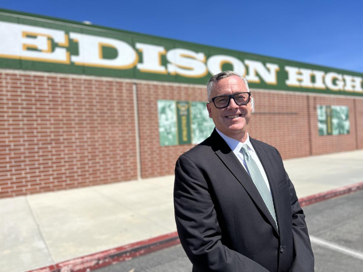 Daniel Morris has been named the new principal at Edison High. 