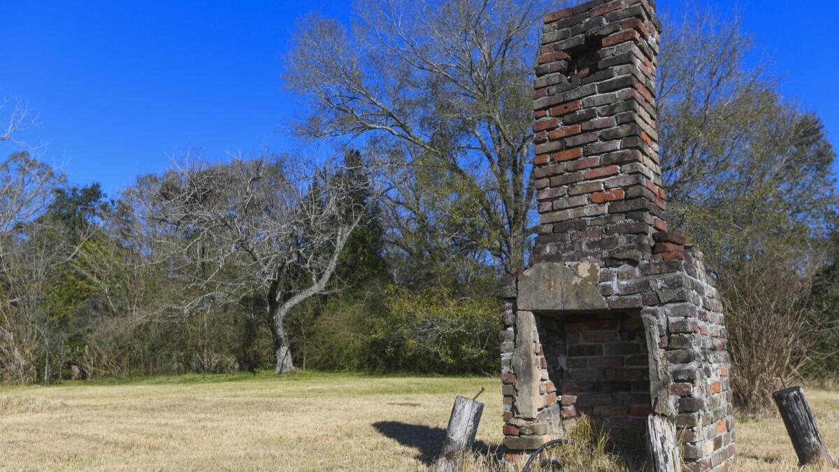 A chimney is the last remaining original structure from the founding of what became known as Africatown, founded outside Mobile, Ala., by survivors of the Clotilda, the last ship known to bring slaves to the U.S.