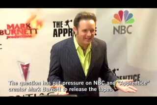 LA 90: 'Far worse' comments by Trump? Pressure grows on TV execs to release unedited 'Apprentice' tapes