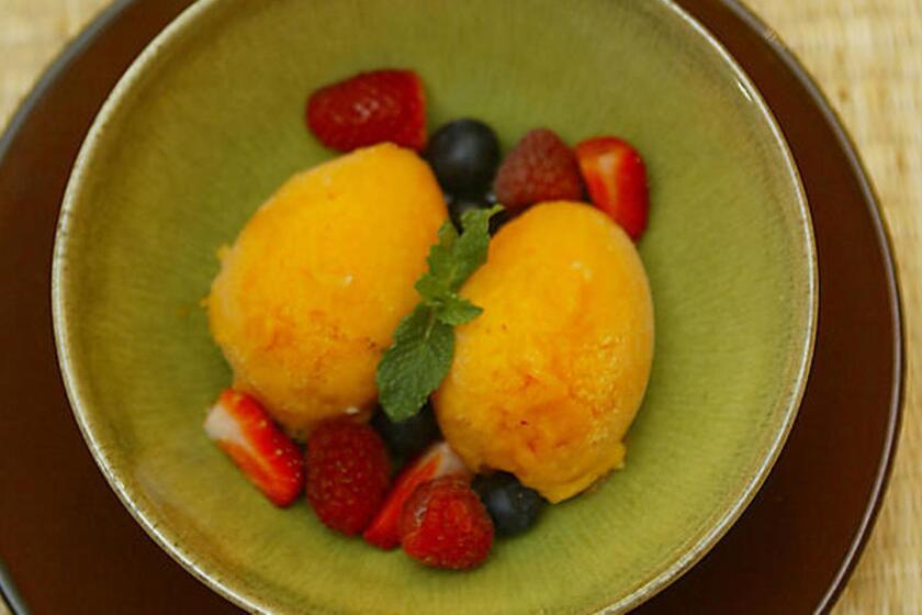 Recipe: Persimmon sorbet