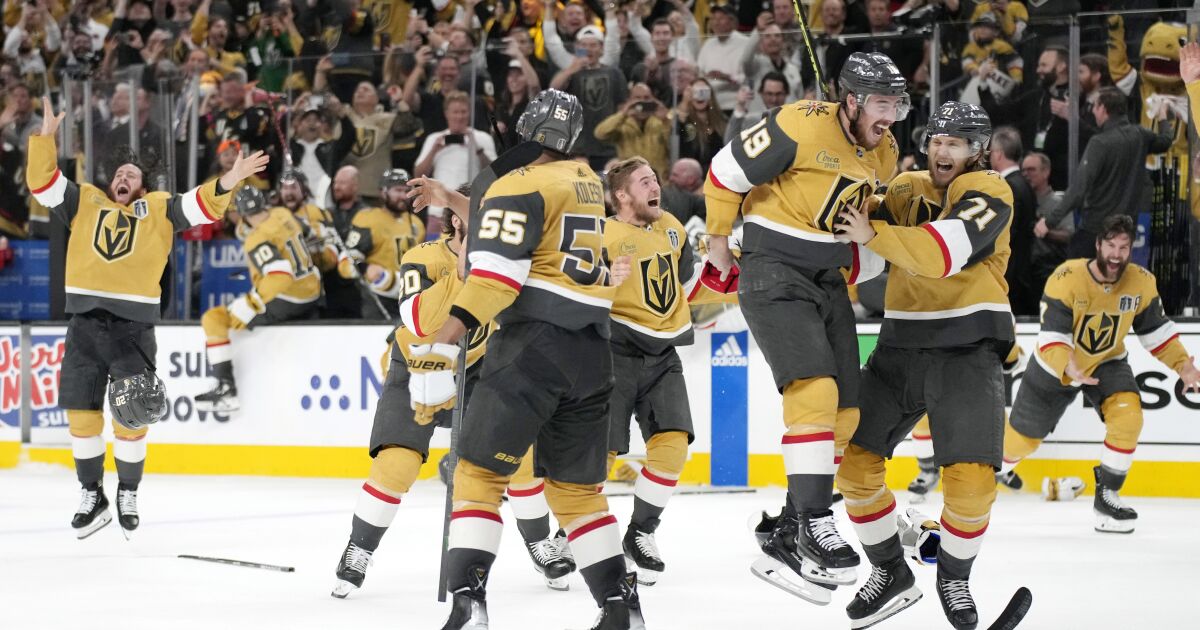 Nevada sports books lose $6.6 million. Blame Stanley Cup win by Vegas’ NHL team