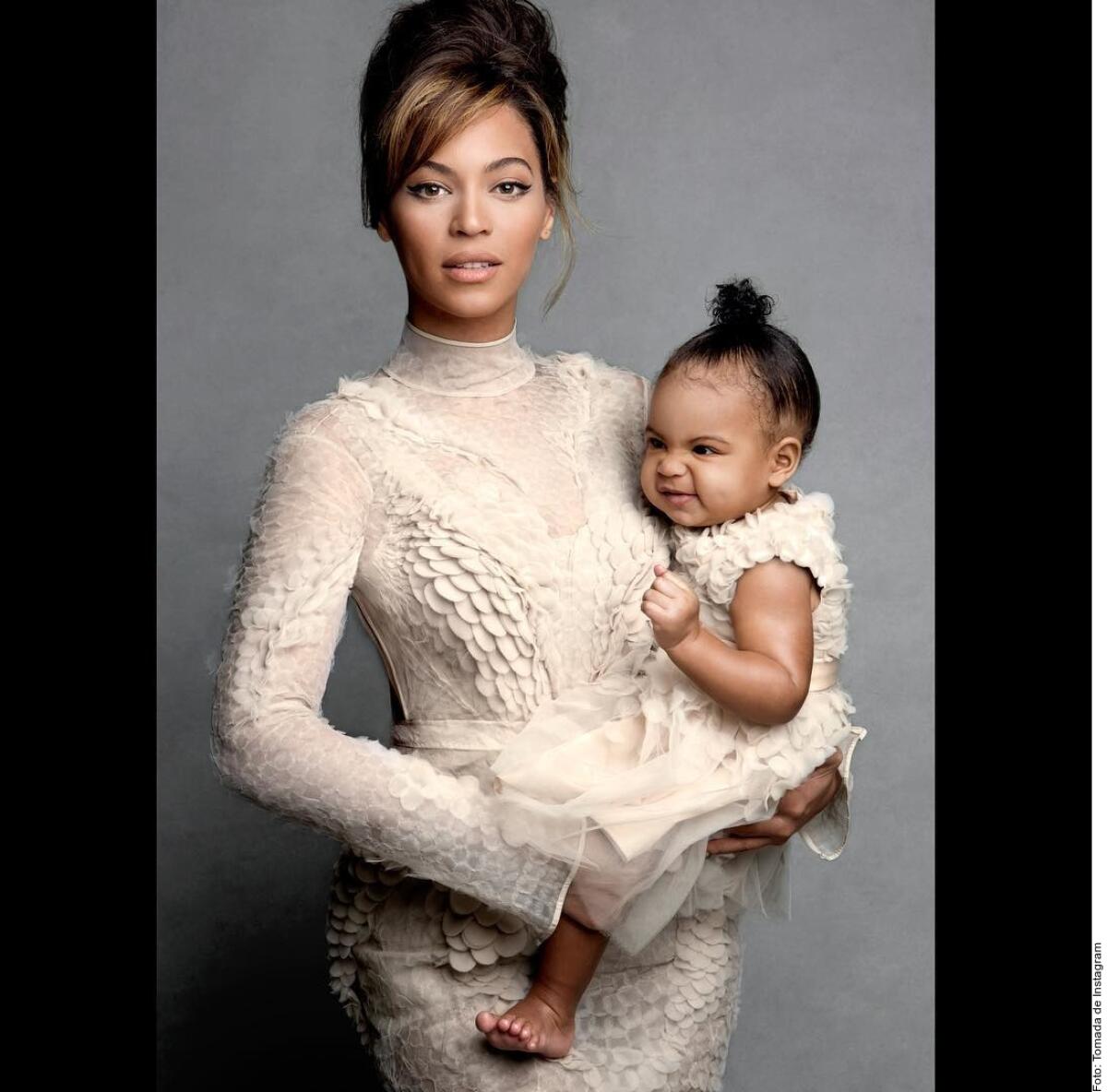 Blue y su mami Beyonce