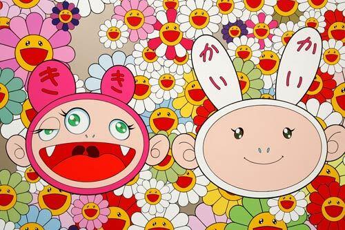 ''Kaikai Kiki News" is part of a Takashi Murakami show at the Geffen Contemporary at MOCA.