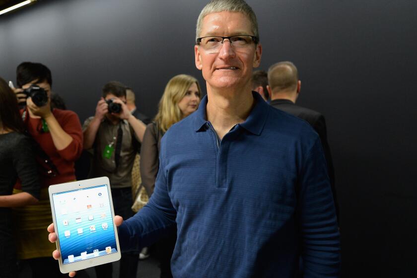 Apple Chief Executive Tim Cook has investors cheering his company's stock again.