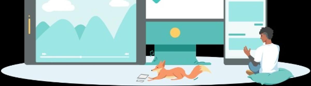 XVPN illustrated use imagery