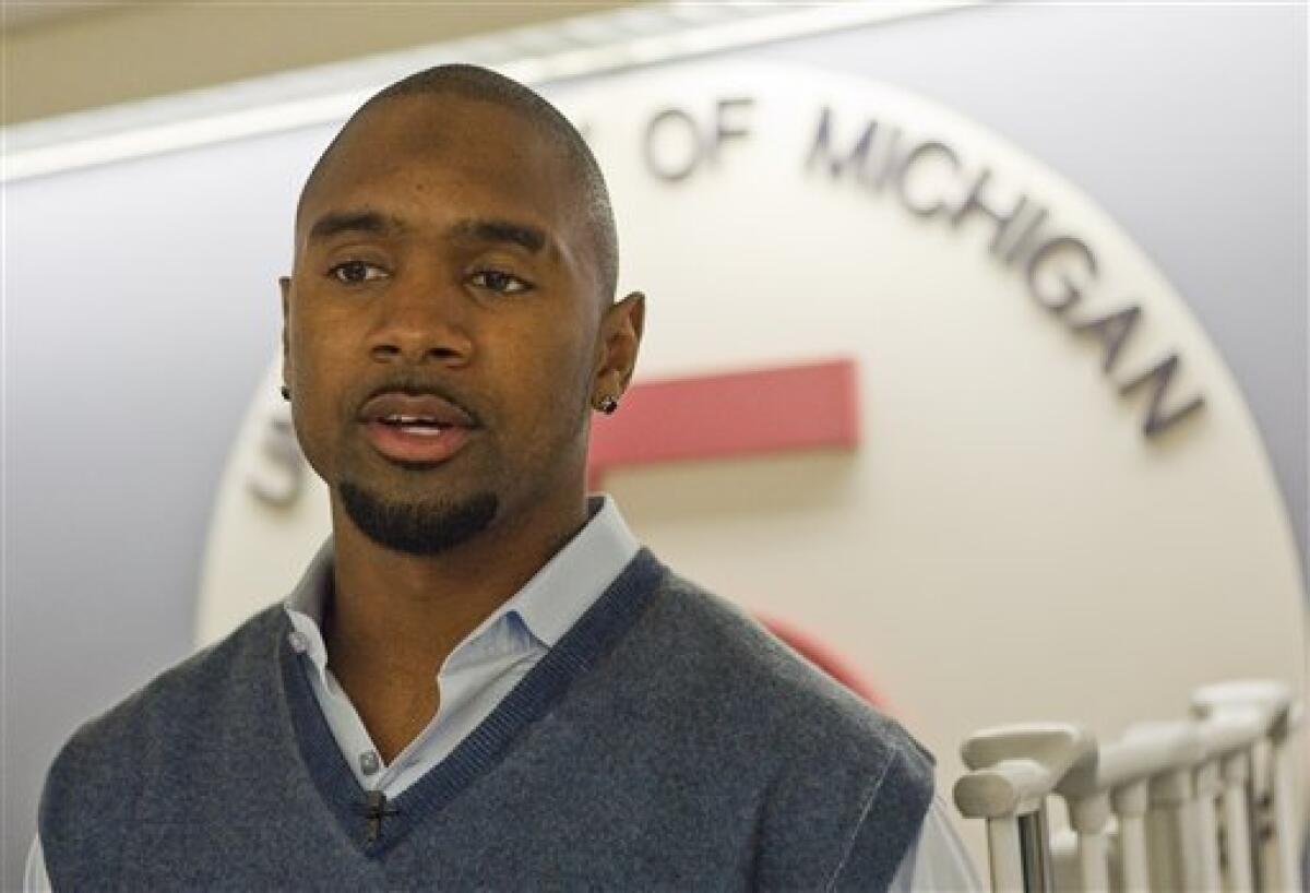 Charles Woodson donates $2 million to U-M hospital - The San Diego  Union-Tribune