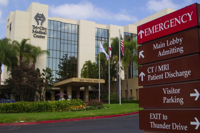 Kaiser Permanente has added Tri-City Medical Center in Oceanside as a health plan option for a wide range of services.