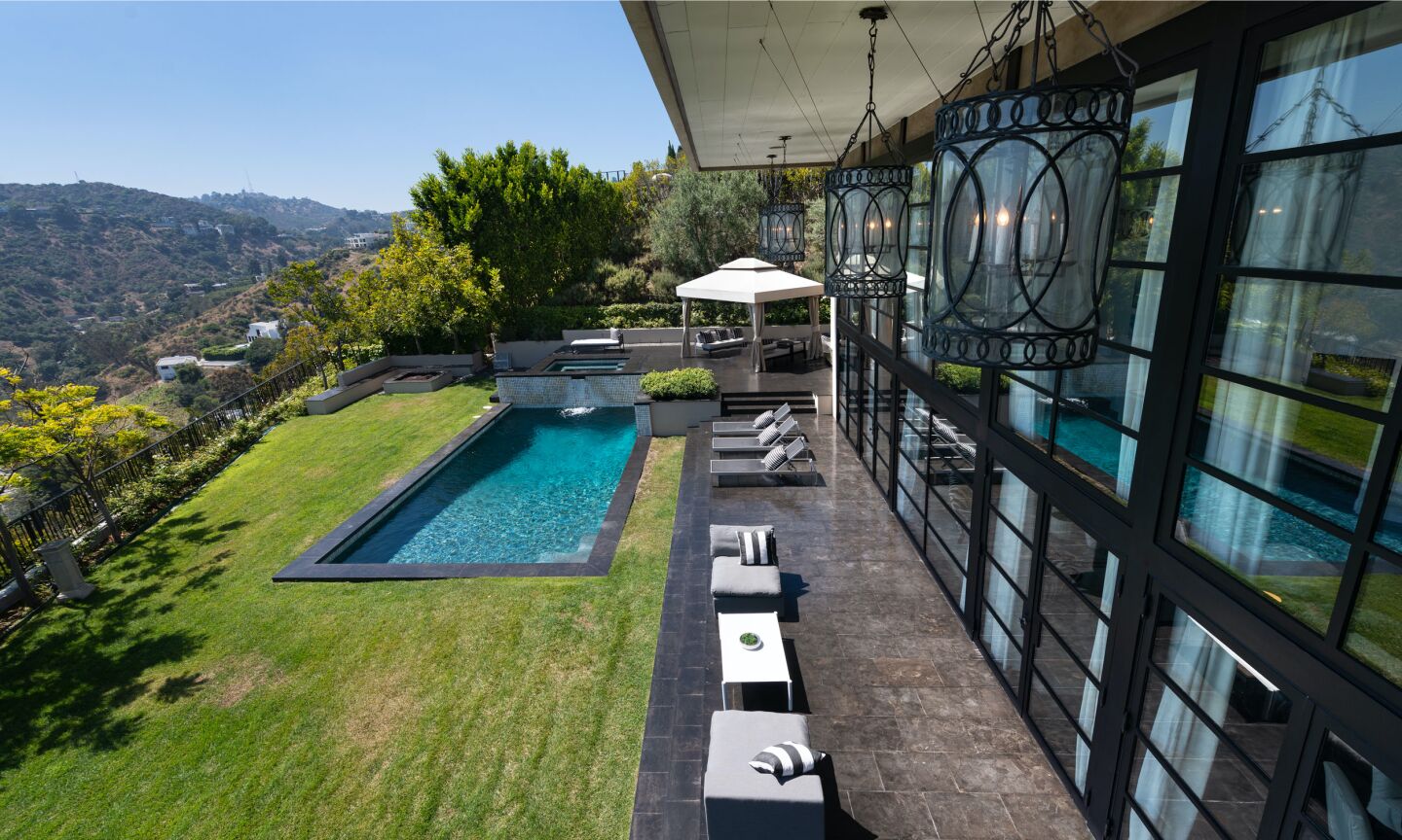 The backyard.