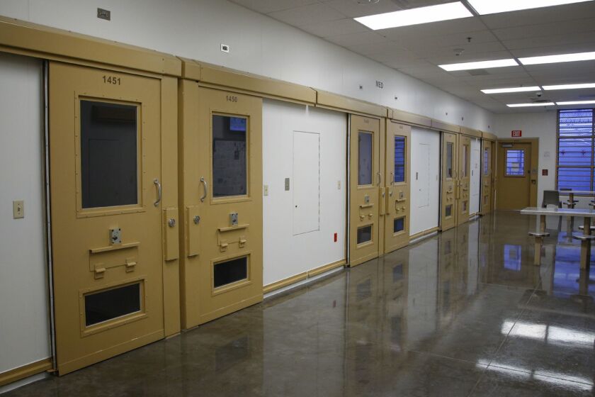 The medical section of the Otay Mesa Detention Center.