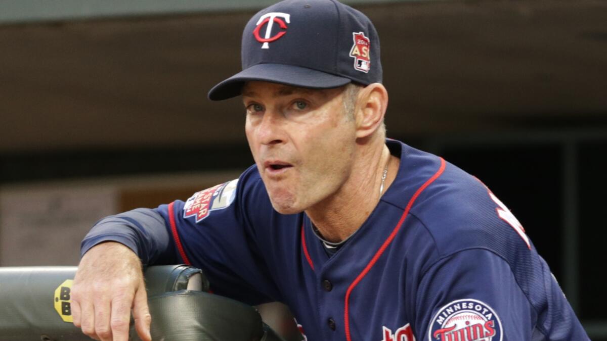 Paul Molitor is hired as Twins manager - Los Angeles Times