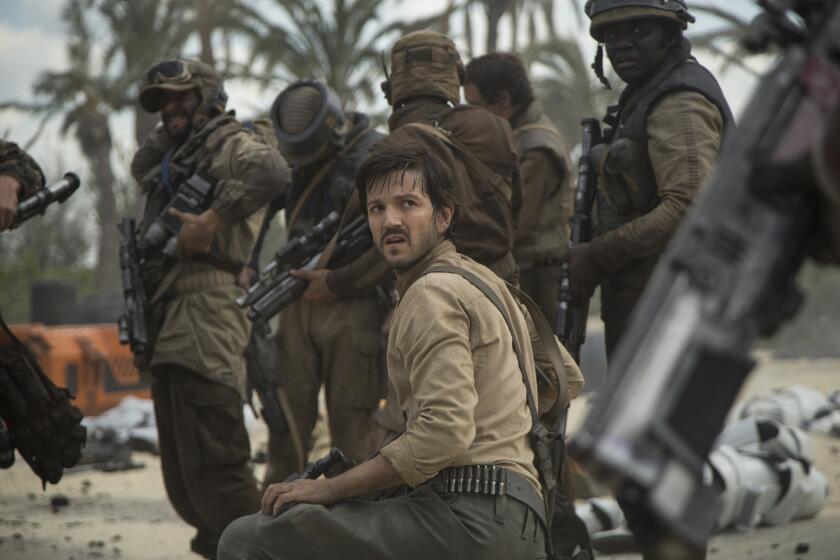 Diego Luna as Cassian Andor in "Rogue One: A Star Wars Story." Credit: Jonathan Olley / Lucasfilm