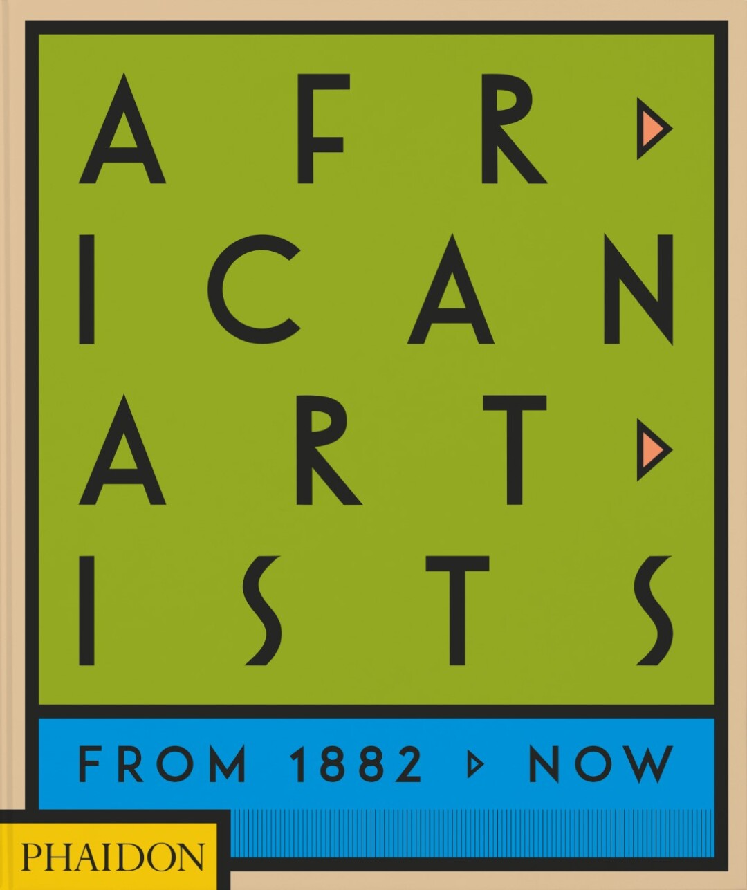 A green and blue book cover