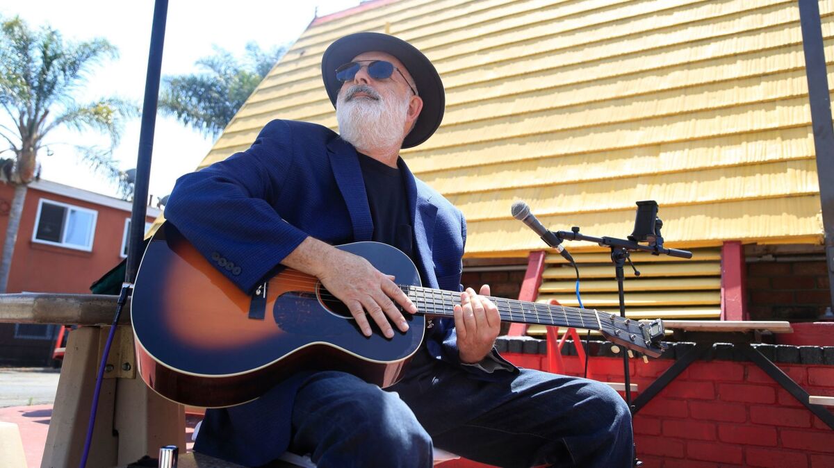 San Diego singer-songwriter Jack Tempchin (above) is a longtime favorite of fellow troubadour Steve Poltz.