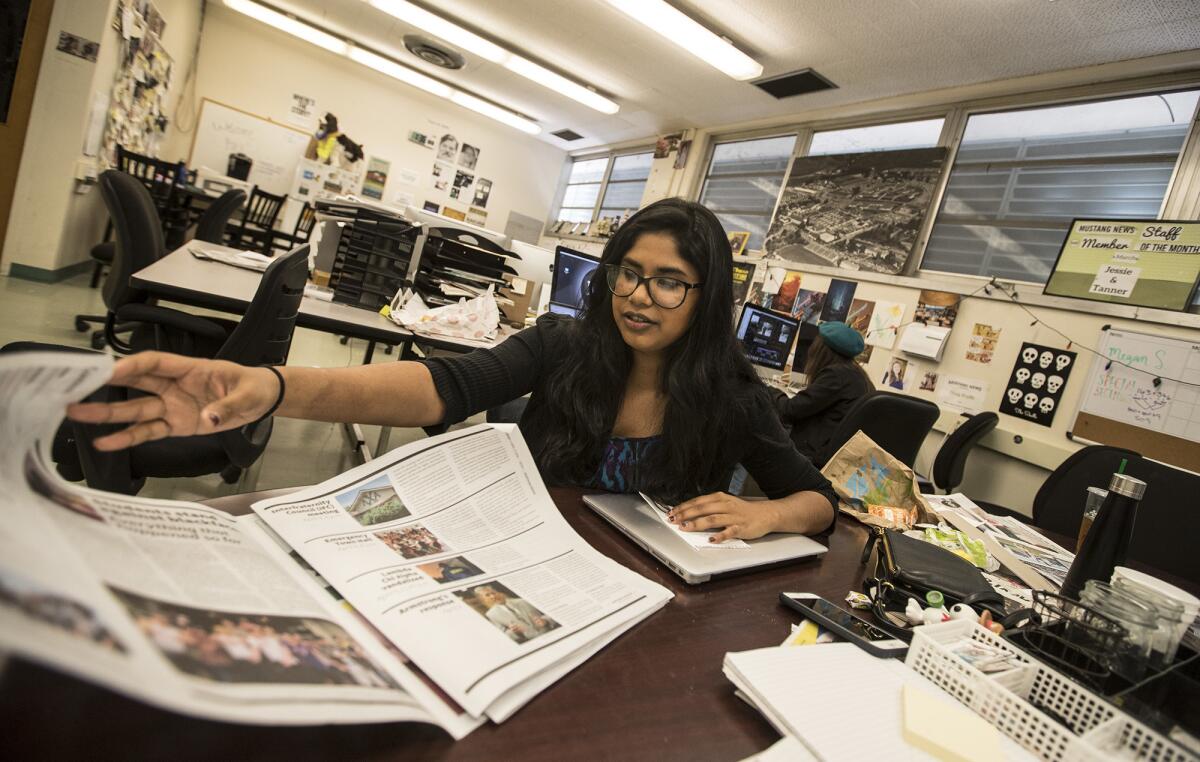 Naba Ahmed is editor in chief of Mustang News, the publication to which Cal Poly fraternity member Kyler Watkins sent a letter of apology after the blackface incident.