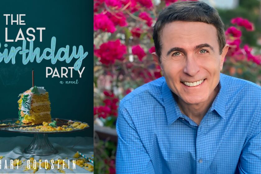 Author Gary Goldstein and his new book, "The Last Birthday Party"