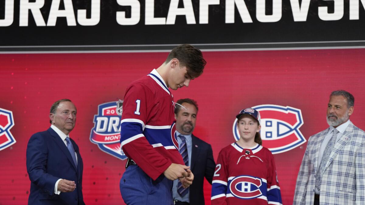 Son of Canadiens GM drafted in Montreal by LA Kings - The San Diego  Union-Tribune