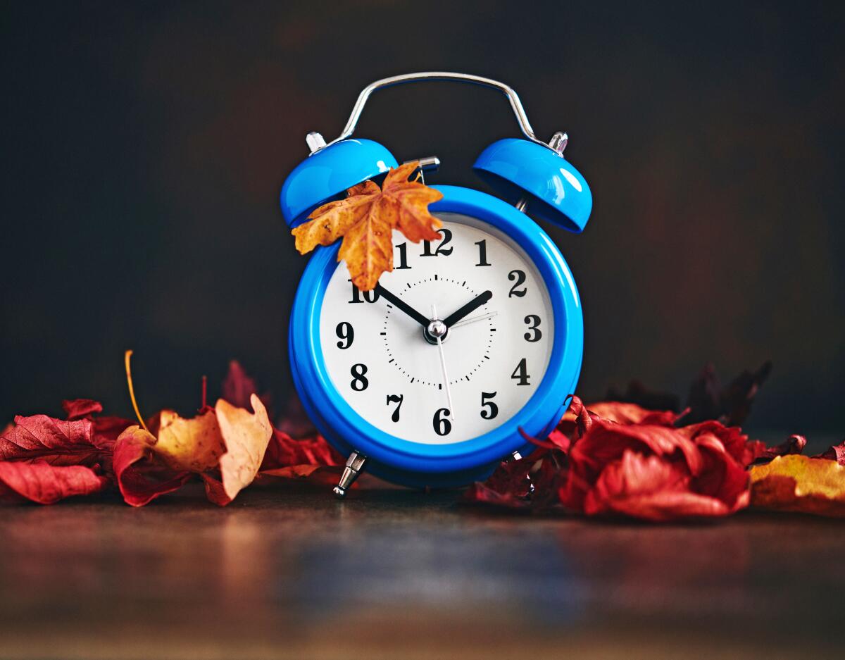 It's that time of the year again, time to "fall" back and change the clocks by one hour.