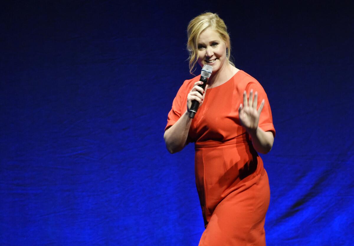 Amy Schumer and other female comics will be featured on SiriusXM's new channel She's So Funny.