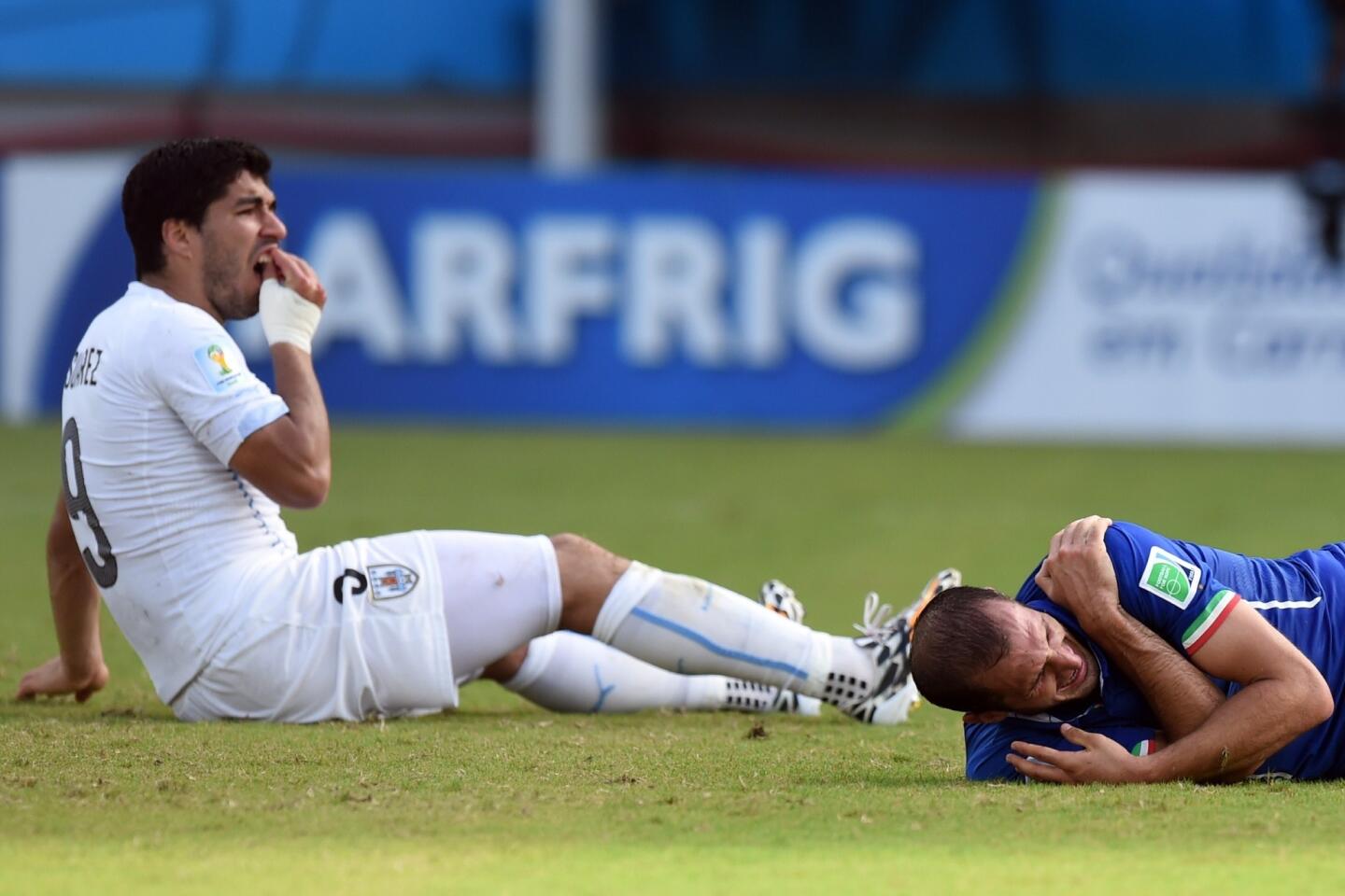 FIFA Collecting Information Regarding Uruguay's Luis Suarez Following Bite  - ABC News