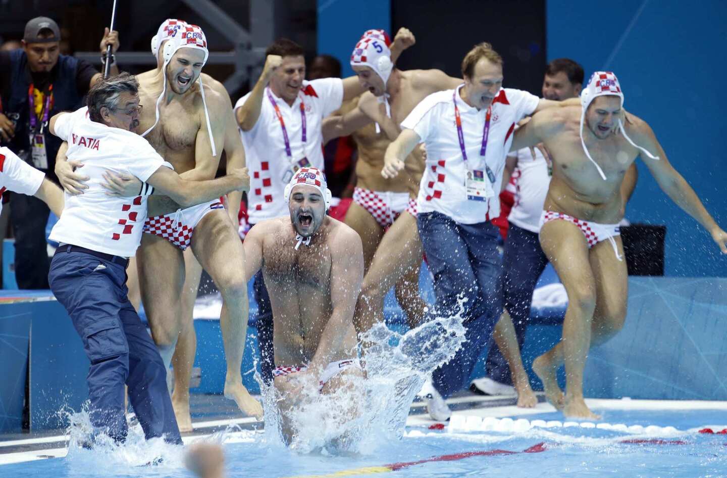 Croatia wins gold