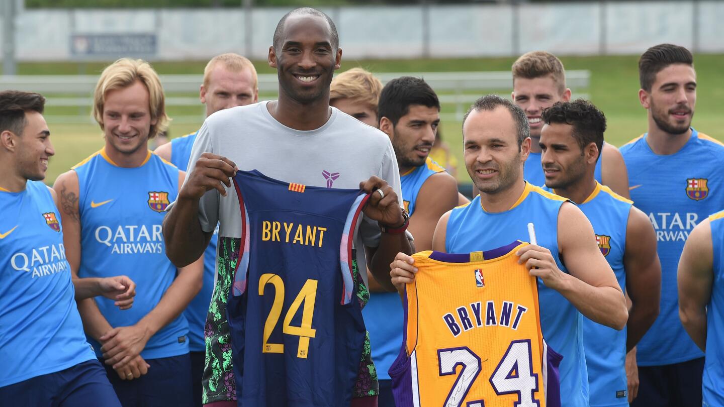 Kobe Bryant, Andrés Iniesta Luján