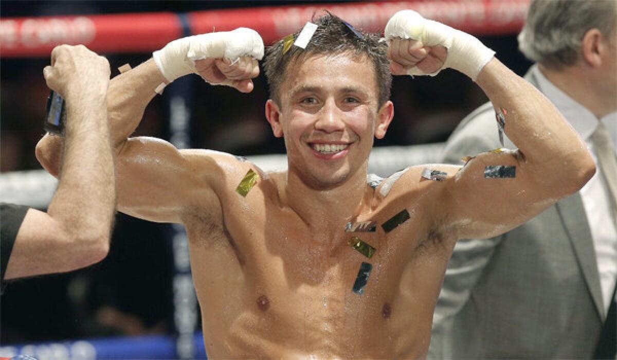 Gennady Golovkin, pictured, will face Curtis Stevens at the Madison Square Garden Theater on Nov. 2.