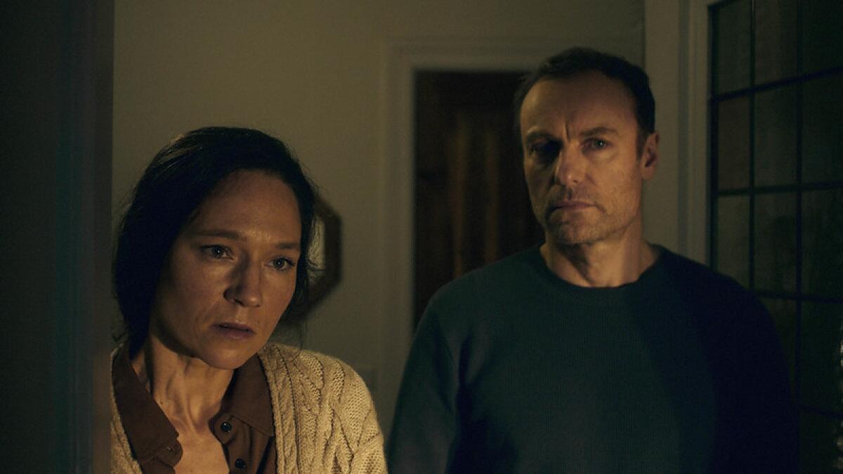 Sabine Timoteo and Mark Waschke in Ronny Trocker's "Human Factors," premiering at the 2021 Sundance Film Festival.