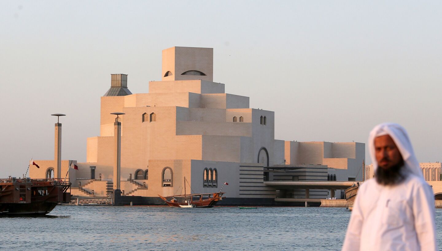 The Museum of Islamic Art in the Qatari capital Doha, I.M. Pei's last major project.