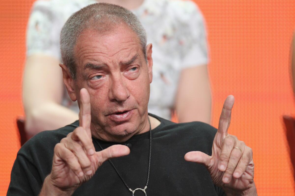 Dick Wolf, pictured above at the Beverly Hilton Hotel in 2012, will executive produce a new live court show for NBC.