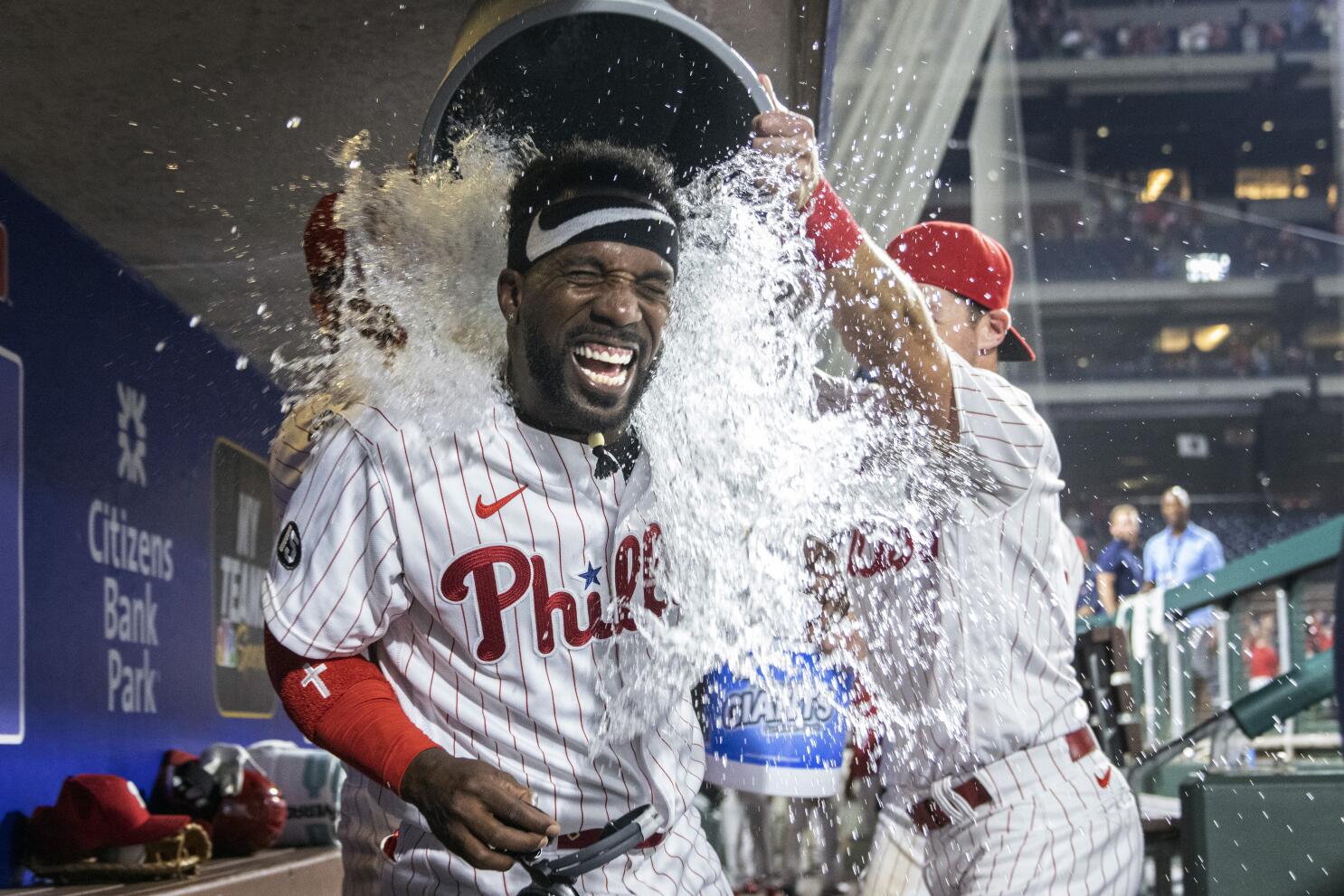 Hall homers, drives in 2, Phillies take series from Nats - The San Diego  Union-Tribune