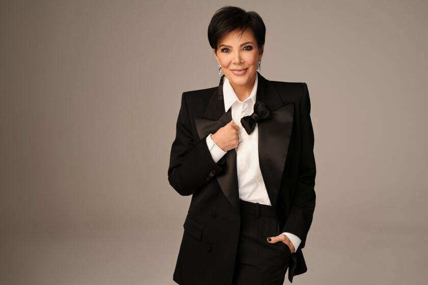 CALABASAS, CA - JAN 15: Kris Jenner is photographed for the LA Powerless in Calabasas, CA on January 15, 2024. (Evan Mulling / For The Times)