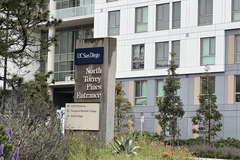 UCSD is preliminarily excluded from an independent city of La Jolla.