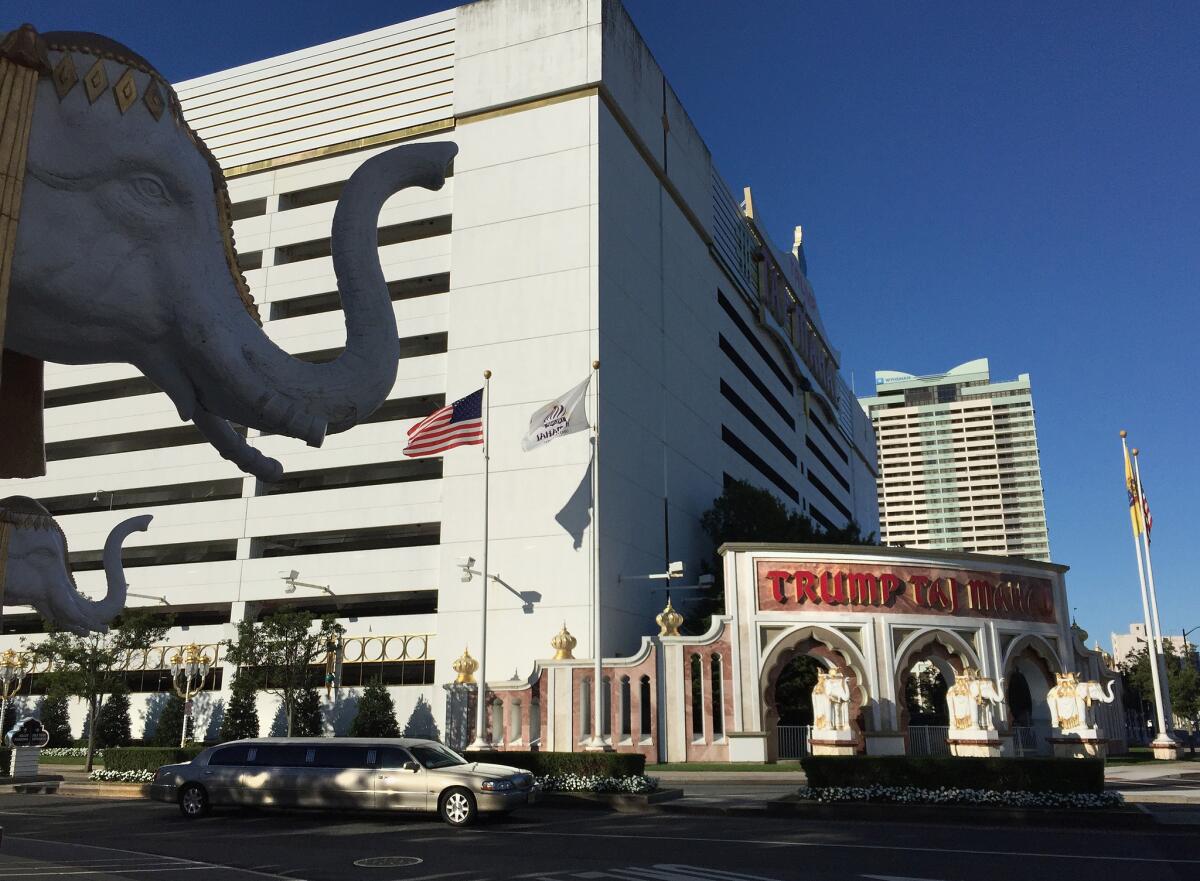 The Trump Taj Mahal casino, no longer under Donald Trump's active management, flirted with closing last year amid Atlantic City's chronic business woes.
