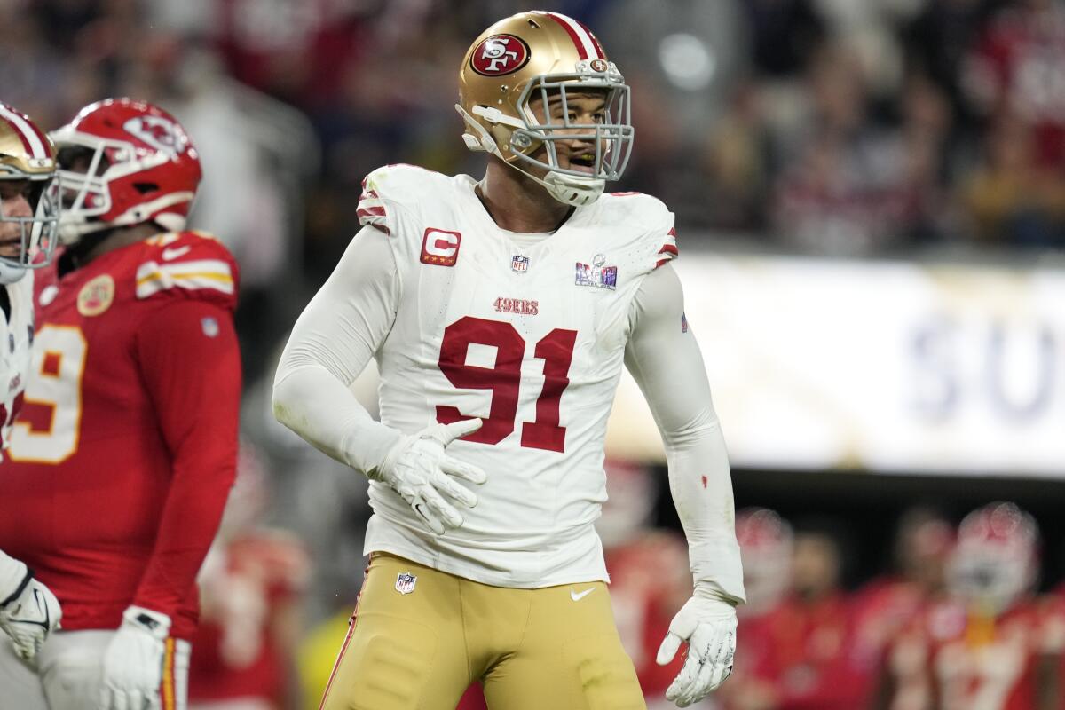Former 49ers DT Arik Armstead agrees to a 3-year, $51 million deal with the  Jaguars, AP source says - The San Diego Union-Tribune