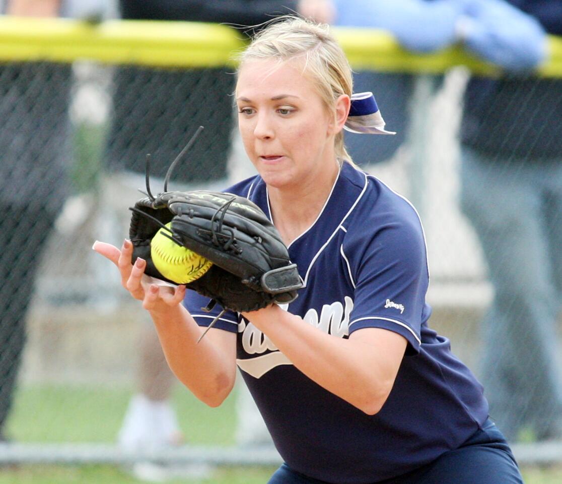 Photo Gallery: Crescenta Valley vs. Arcadia league softball