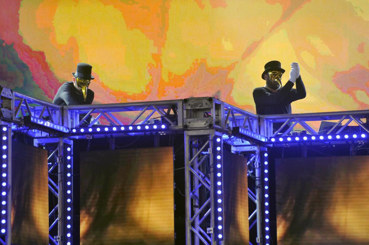 Claptone. (Photo by Michael Tullberg/Getty Images for Coachella)