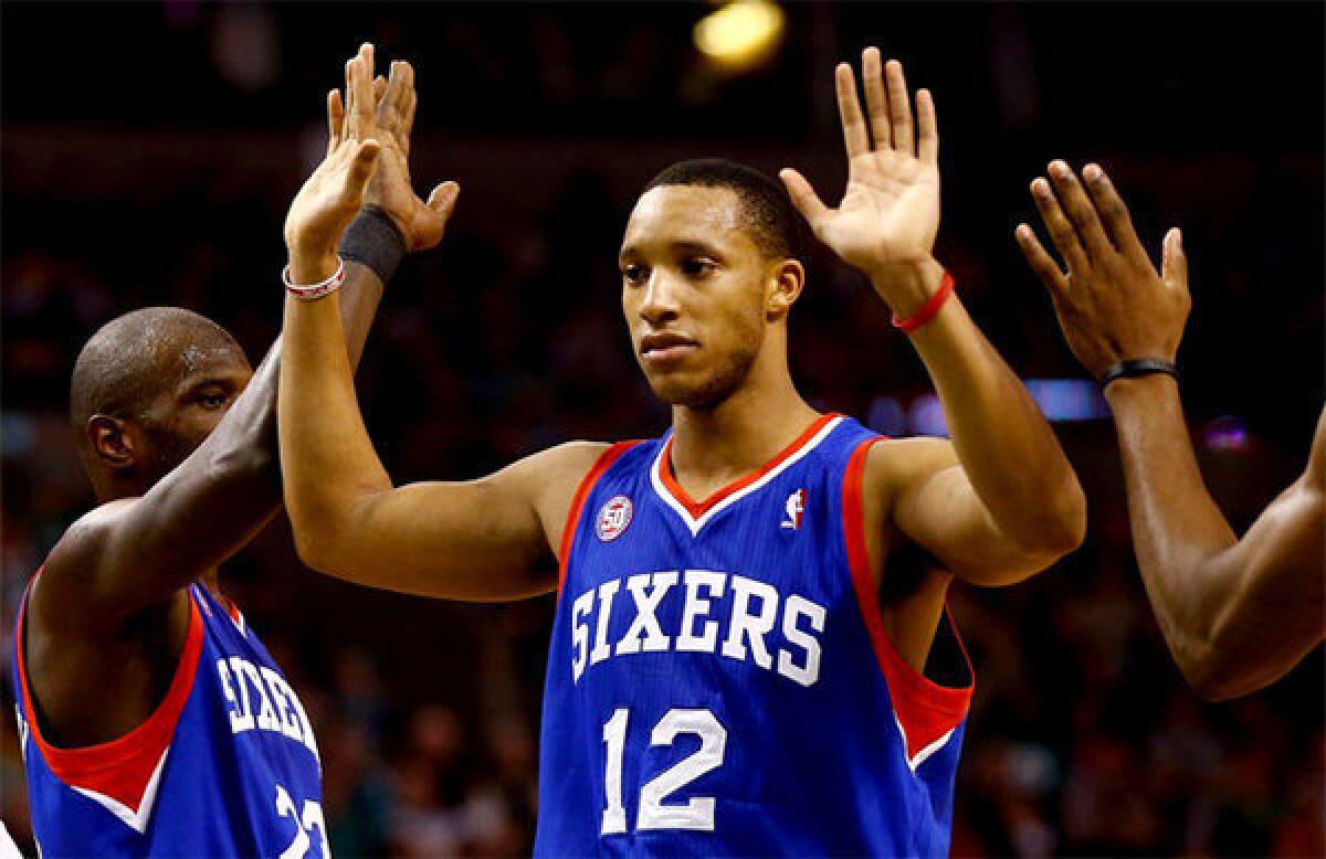 Evan Turner is averaging 15.4 points per game and shooting 47.5% from three this season.