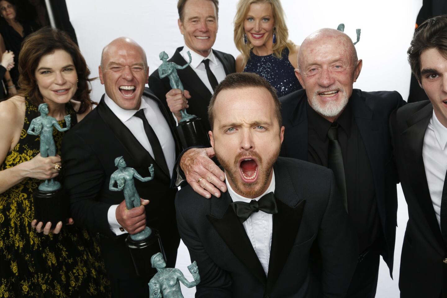 The cast of 'Breaking Bad'