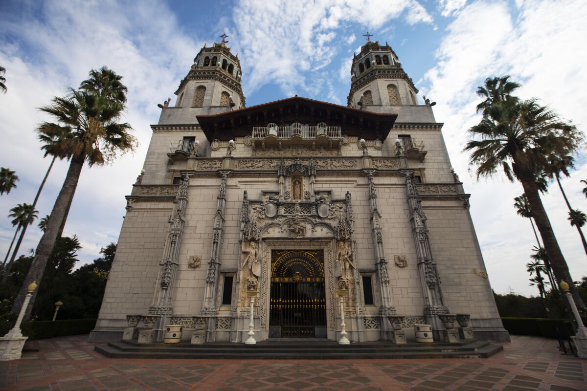 Casa Grande, the main residence at Hearst Castle, has 30 fireplaces, 38 bedrooms and 42 bathrooms.
