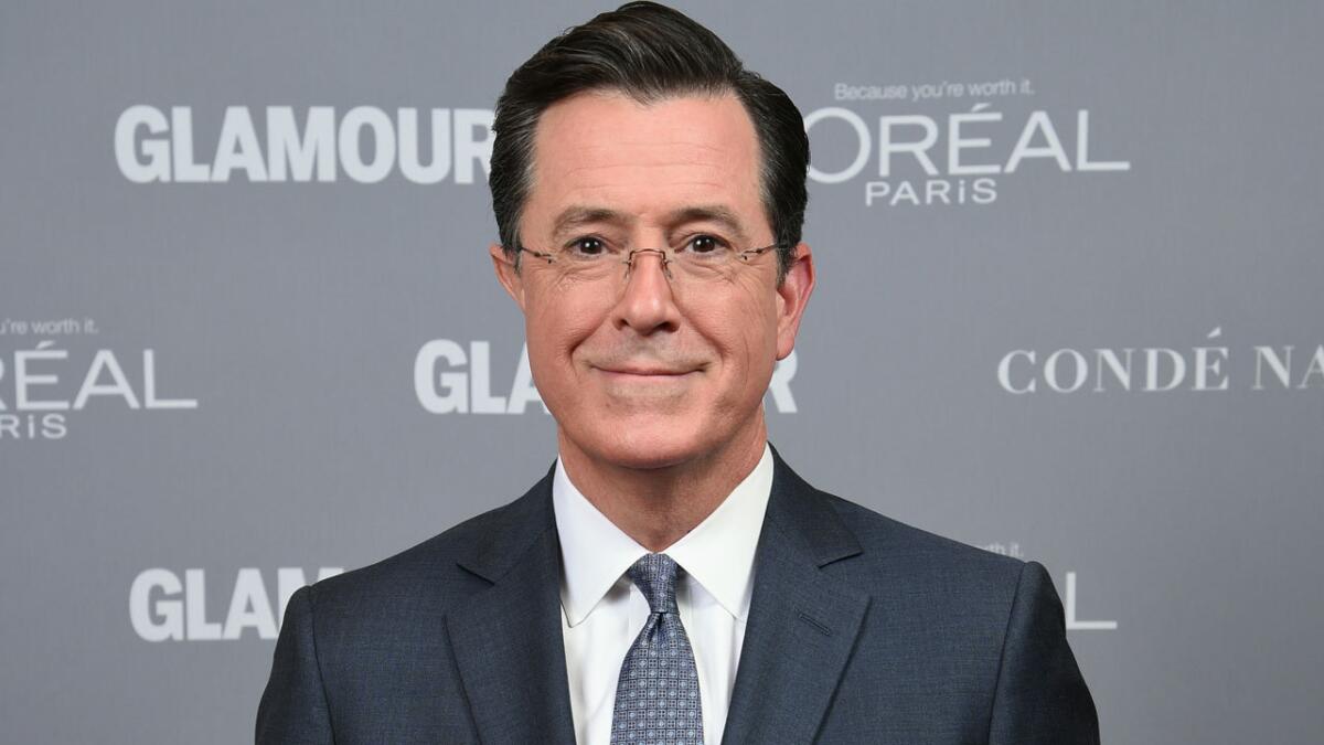 Stephen Colbert will host the Kennedy Center Honors on CBS to be aired Dec. 30.