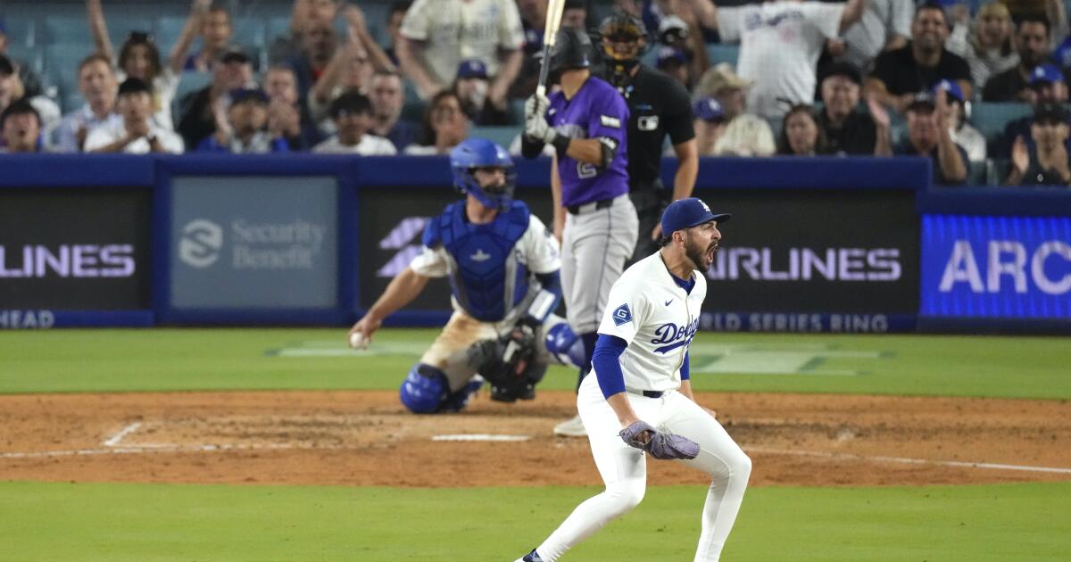 Dodgers sweep Rockies to keep growing NL West lead, but Will Smith is a late scratch