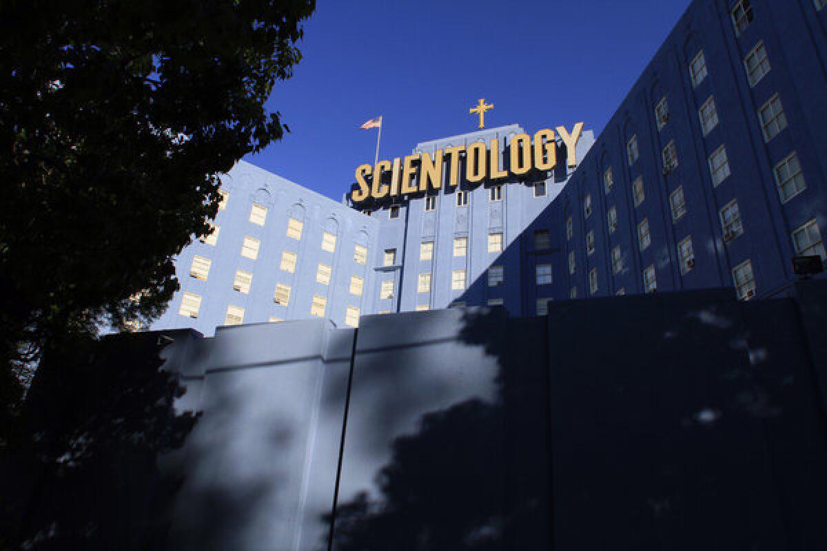 The Scientology building on Fountain Avenue in Los Angeles.