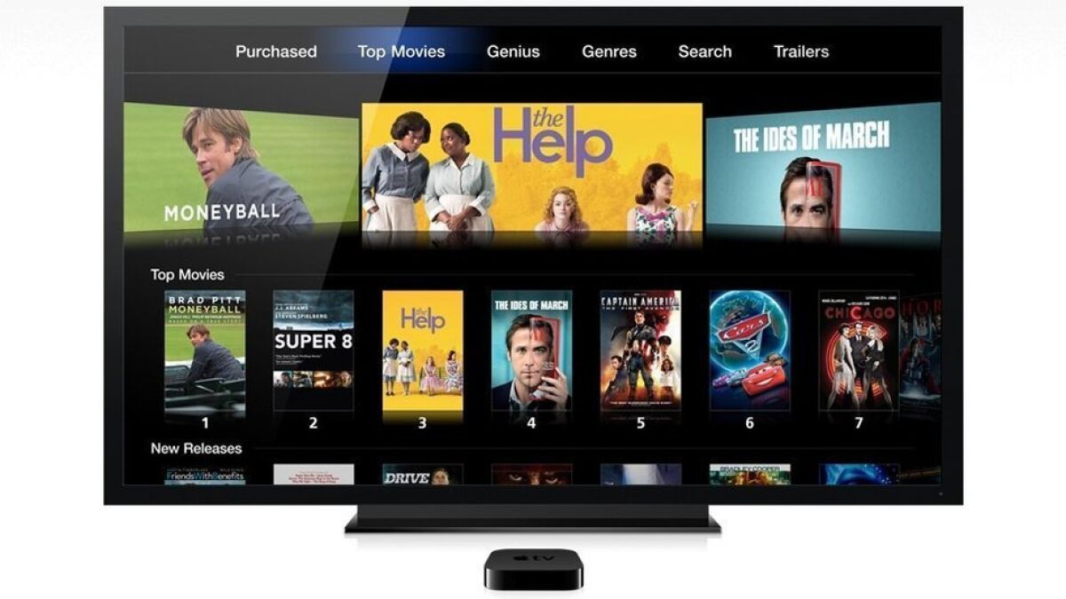 New Apple TV set-top box, 1080p iTunes announced - Los Angeles Times