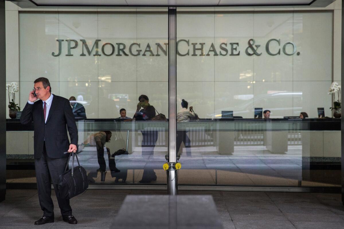 JPMorgan Chase reported fourth quarter earnings dropped 7% to $4.9 billion from $5.6 billion.