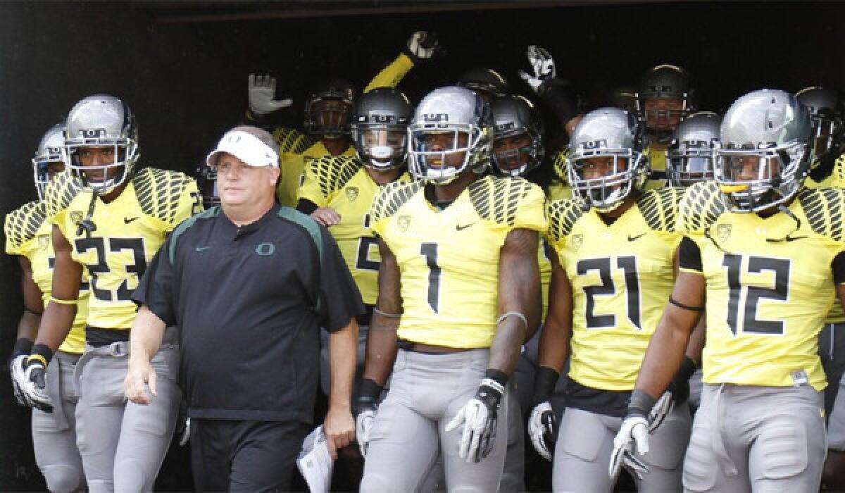 Oregon has acknowledged major NCAA violations in its football program related to the school's football recruiting.