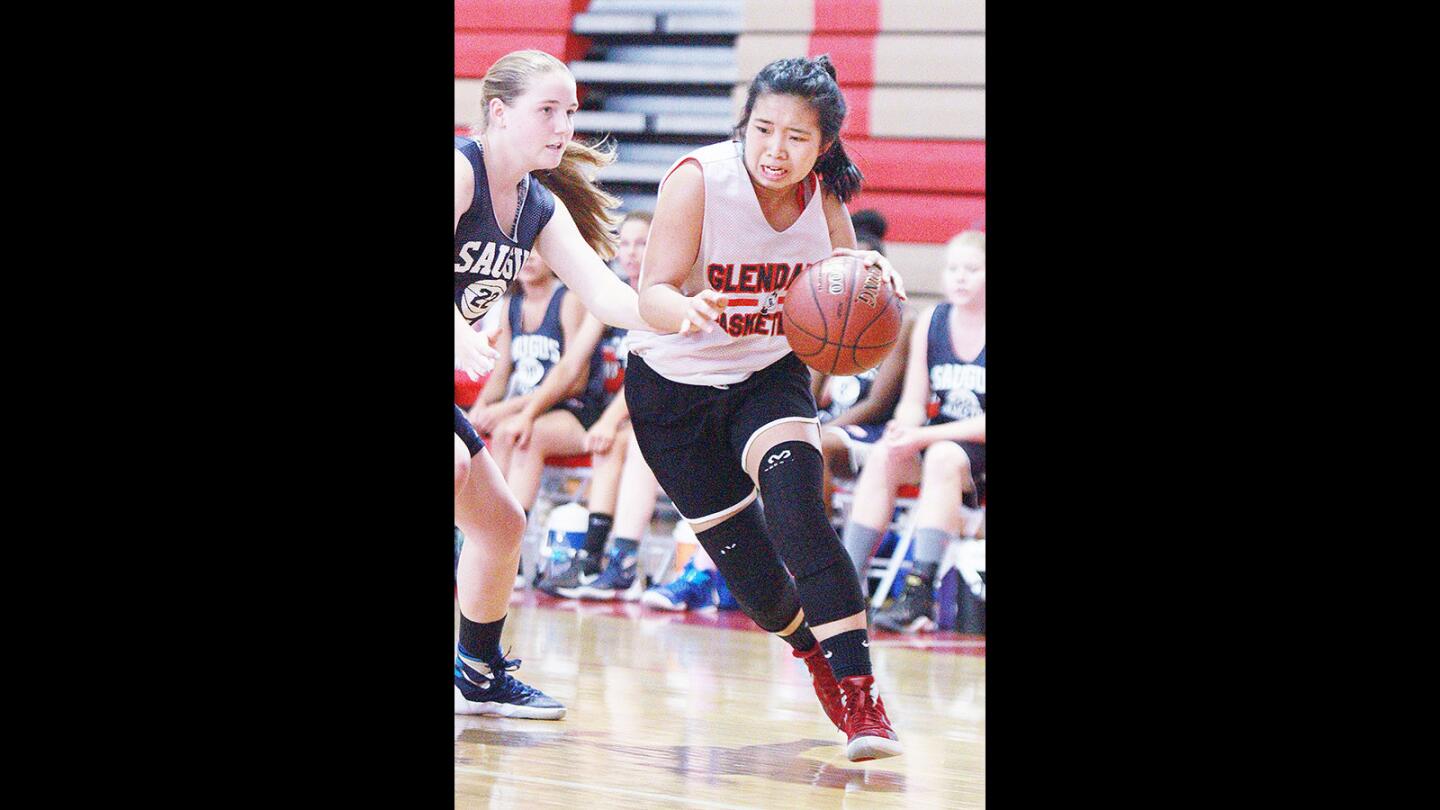 Photo Gallery: Glendale summer girls' basketball vs. Saugus