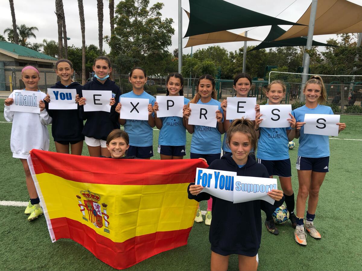 Three Express teams will travel to Spain.
