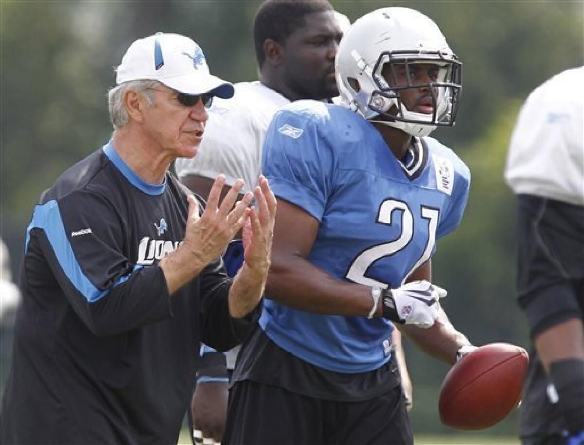 Detroit Lions training camp: August 1