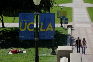 LOS ANGELES-CA-MARCH 28, 2023: On campus at UCLA on March 23, 2023. (Christina House / Los Angeles Times)