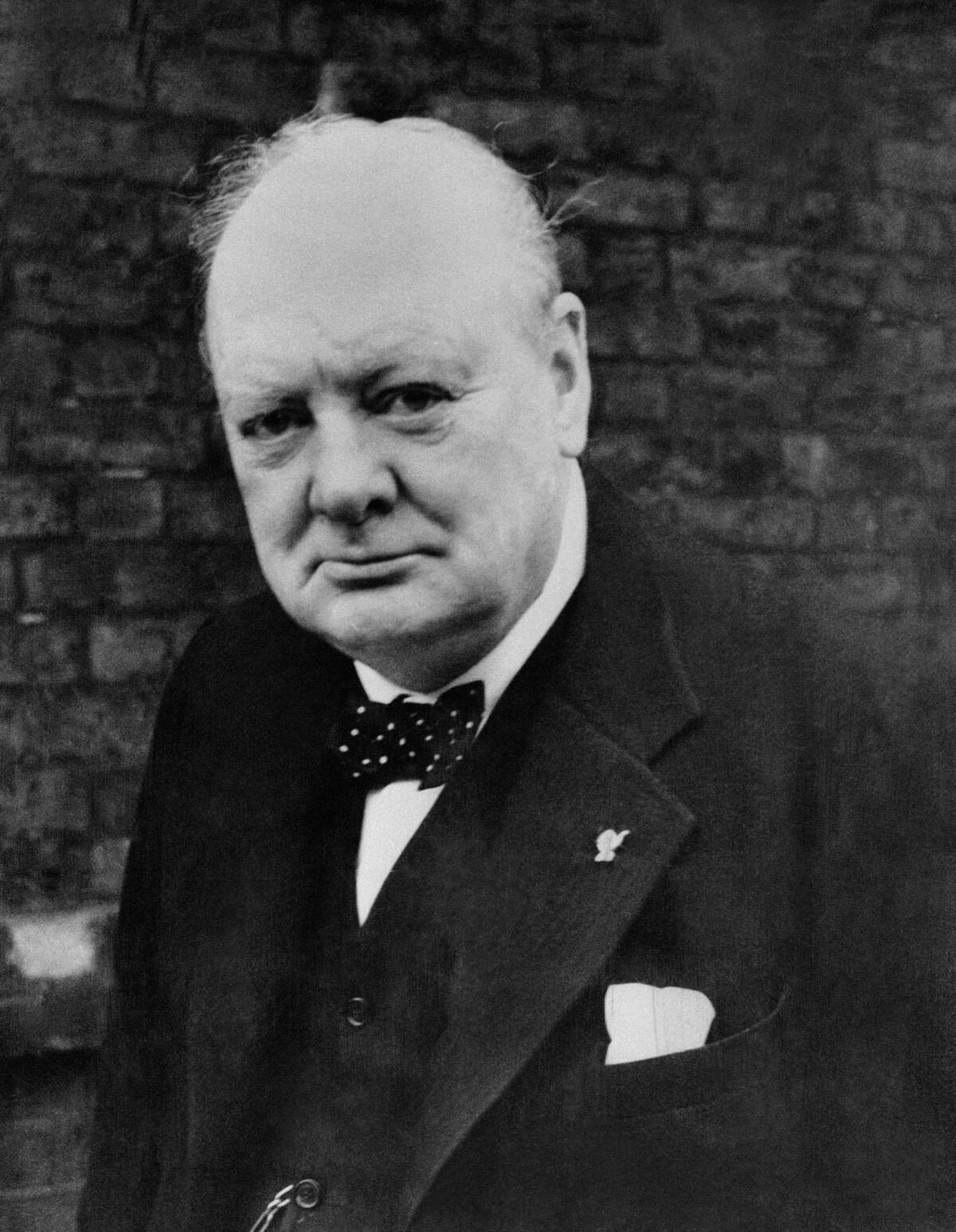 British Prime Minister Winston Churchill in December 1941. 